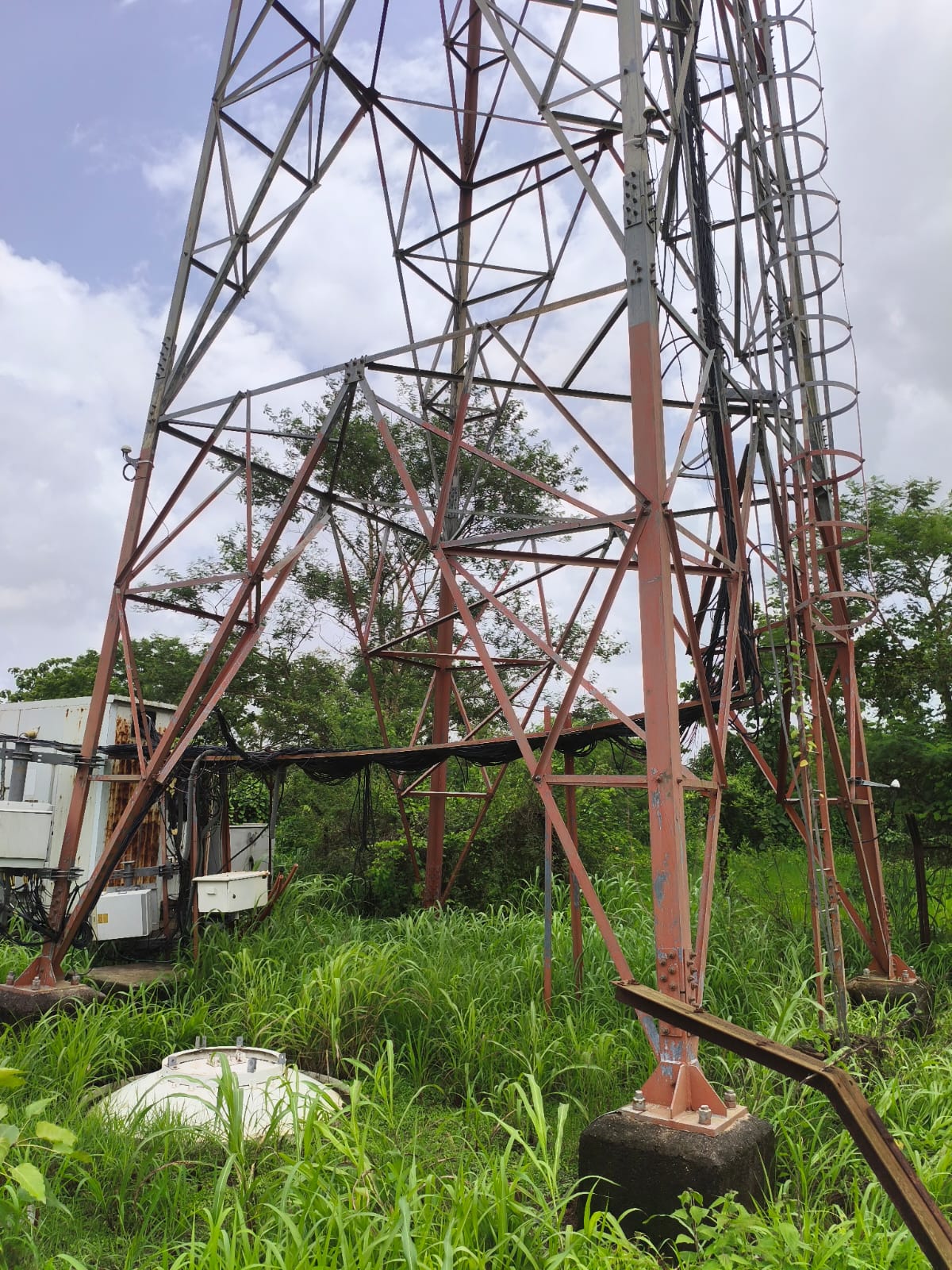Telecom Tower Base and Shelter